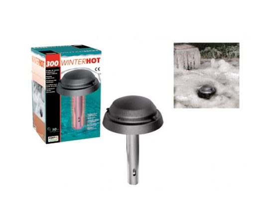Плавающий электронагреватель 150W WINTERHOT PRO для водоемов в метал.корпусе  AQ-110531