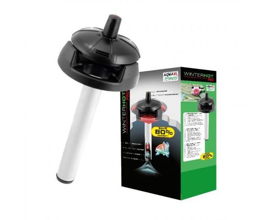 Плавающий электронагреватель 150W WINTERHOT PRO для водоемов в метал.корпусе  AQ-110531
