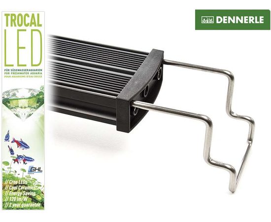 Светодиодный светильник, 40 см, для пресноводных аквариумов шириной 38-55 см Dennerle Trocal LED 40 DEN5550