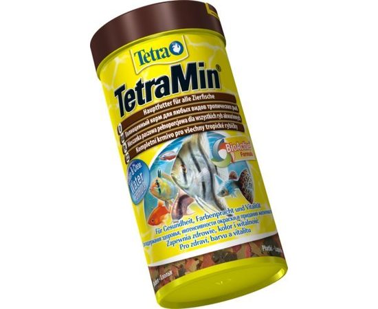 TetraMin корм для всех видов рыб в виде хлопьев 250 мл