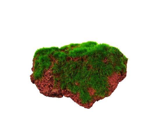 Декорация Prime Камень с мхом малый 9х6.5х5см PR-HY228-G