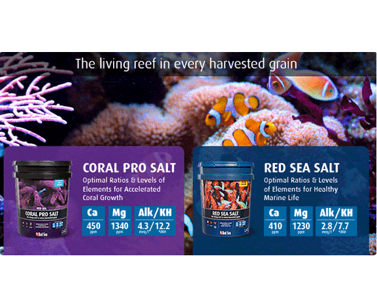 Соль морская Red Sea Coral Pro Salt 7кг на 210л
