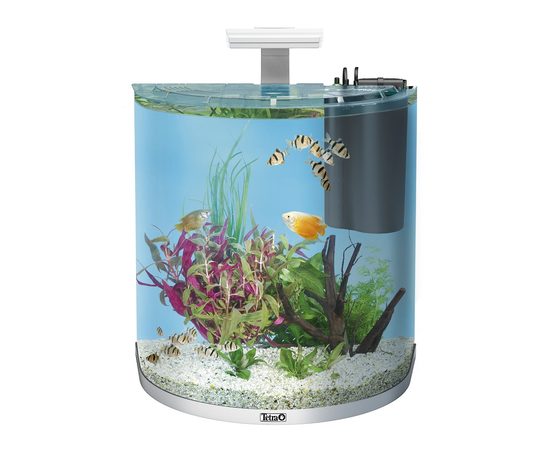 Аквариум дуговой Tetra AquaArt Explorer Line LED Tropical 60л белый Tet-255999