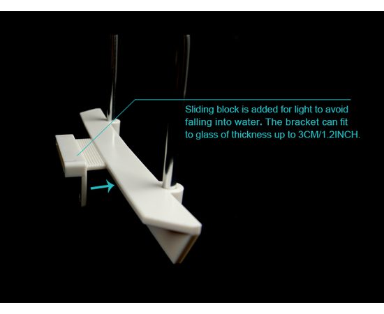Cветильник Zetlight ZT6400 черный с контроллером + пульт