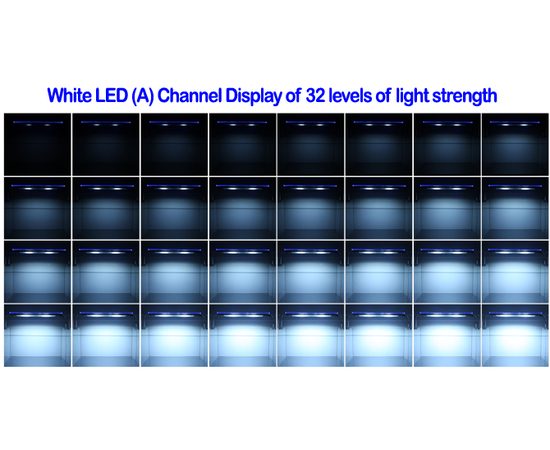 Cветильник Zetlight ZT6600 черный с контроллером (море)
