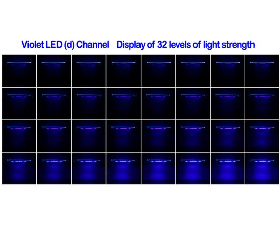 Cветильник Zetlight ZT6600 черный с контроллером (море)