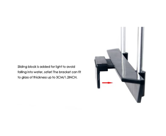 Cветильник Zetlight ZT6600 черный с контроллером (море)