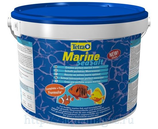 TetraMarine Seasalt морская соль для подготовки воды 20 кг
