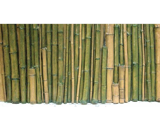 Фон рельефный Бамбук 98х58см зеленый