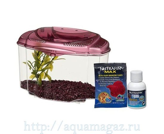 Аквариум Marina Betta Kit Burgundy, 1,8л