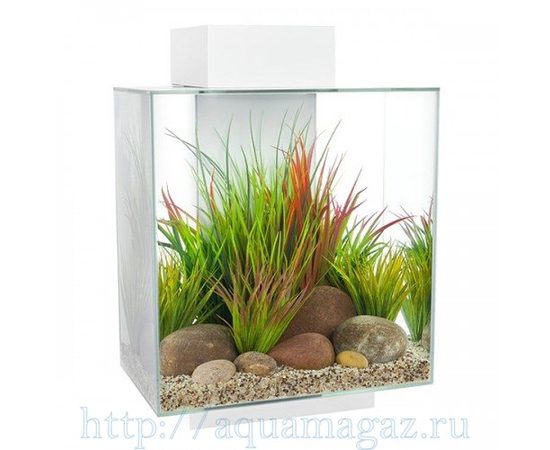 Аквариум Fluval Edge 46л LED белый