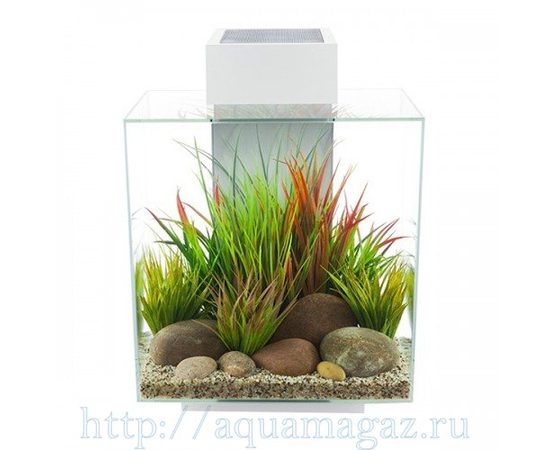 Аквариум Fluval Edge 46л LED белый
