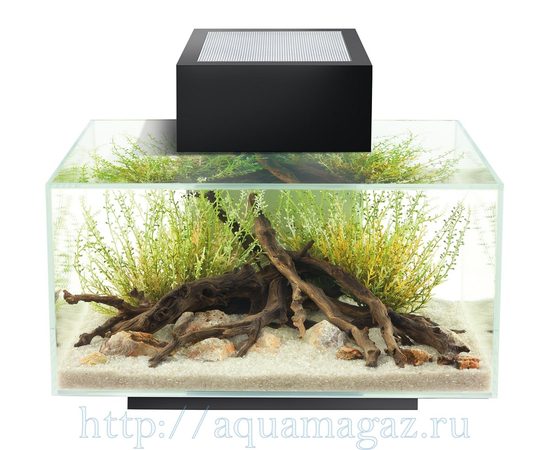 Аквариум  Fluval  Edge LED 23л  43х22.4х26см чёрный