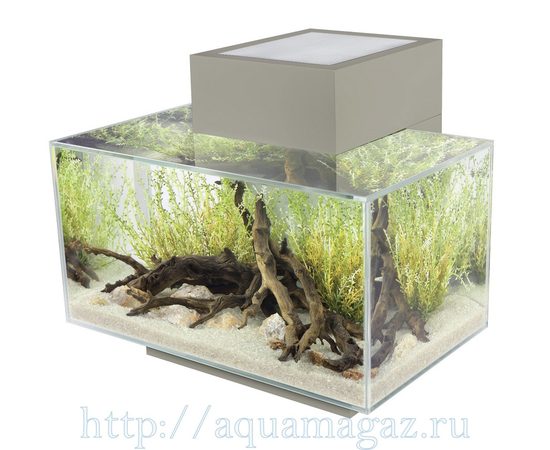 Аквариум  Fluval  Edge LED 23л  43х22.4х26см серый