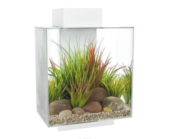 Аквариум Fluval Edge 46л LED белый