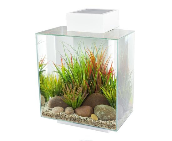 Аквариум Fluval Edge 46л LED белый