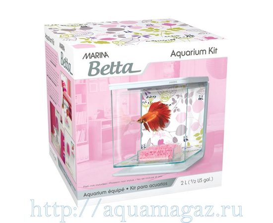 Аквариум Marina Betta Kit Floral Аквариум Marina Betta Kit Floral
