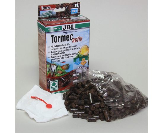 Гранулированный двухкомпонентный торф JBL Tormec activ, 1 л