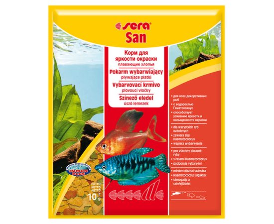 Корм для рыб Sera San 10 г (пакетик)