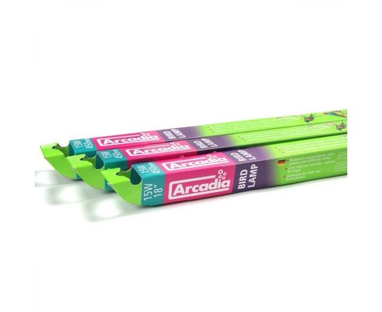 Лампа для птиц Arcadia birds T8 2,4% UVB Лампа для птиц Arcadia birds T8 2,4% UVB
