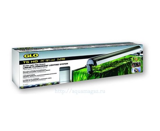 Светильник навесной алюминиевый Glo T5 1x39Вт 91cm
