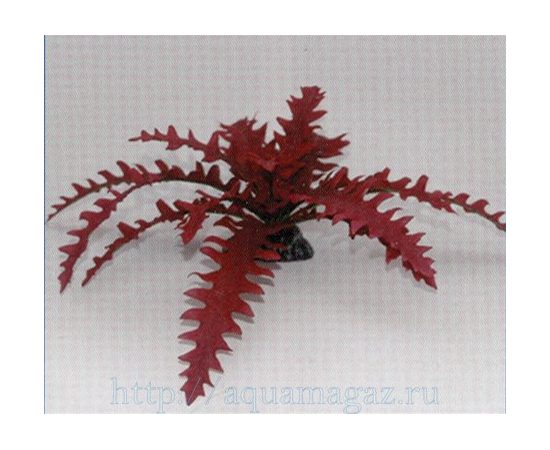 Растение Чертополох, красное 20см шелковое