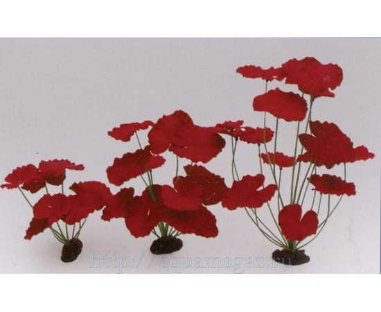 Растение Нимфея, пурпурное 30см шелковое Растение Нимфея, пурпурное 30см шелковое