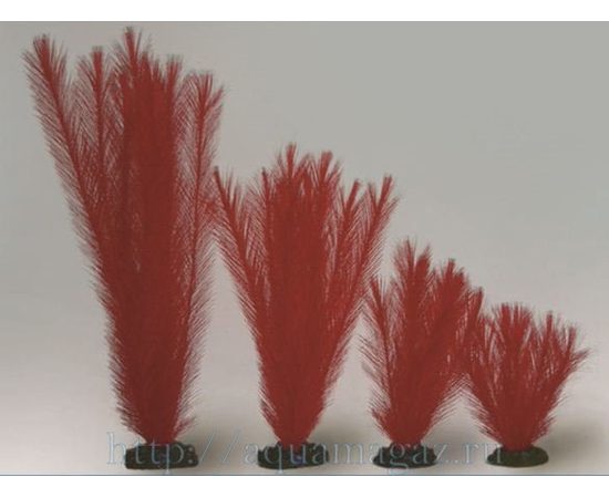 Растение Перистолистник, красное 40см шелковое