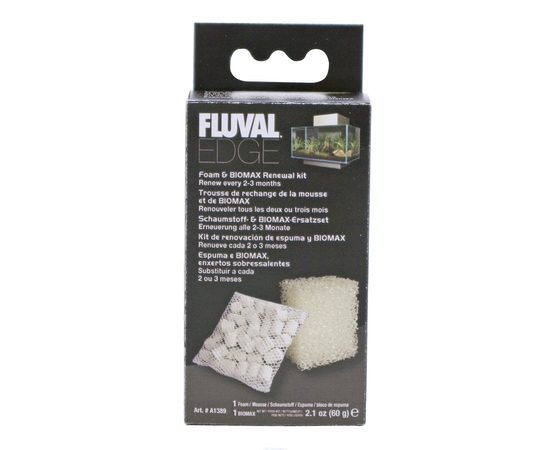 Набор губка и наполнитель керамический (60гр) для FLUVAL EDGE