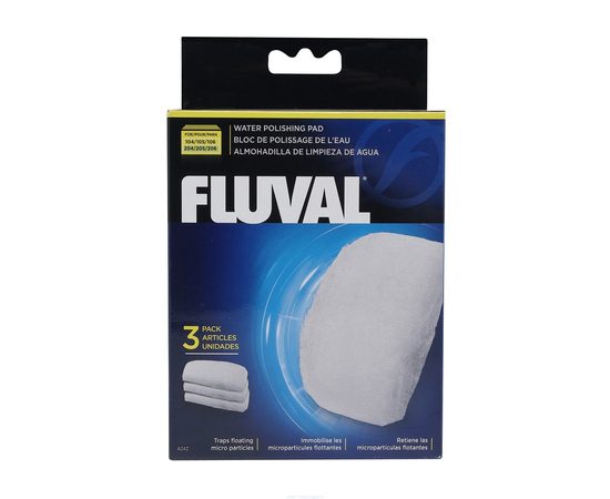 Губка тонкой очистки для фильтров FLUVAL 104/105 204/205 3 шт. Губка тонкой очистки для фильтров FLUVAL 104/105 204/205 3 шт.