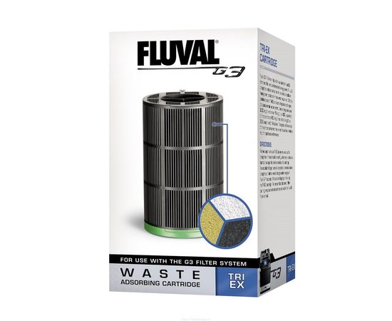 Картридж трехслойный Tri-Х для ежедневного использования для фильтра Fluval G3 Картридж трехслойный Tri-Х для ежедневного использования для фильтра Fluval G3