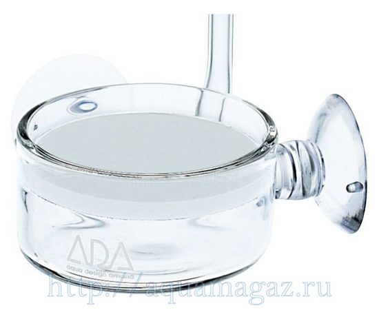 Распылитель воздуха из стекла диаметром 30 мм, с 2-мя присосками для монтажа во внутренний угол аквариума ADA Pollen Glass Beetl