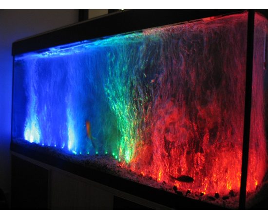 Распылитель гибкий 53,34см с зеленой LED подсветкой