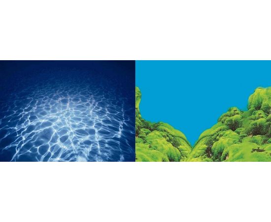 Фон двухсторонний 60см. Синее море / Ландшафт из мха (темно-синий) Фон двухсторонний 60см. Синее море / Ландшафт из мха (темно-синий)