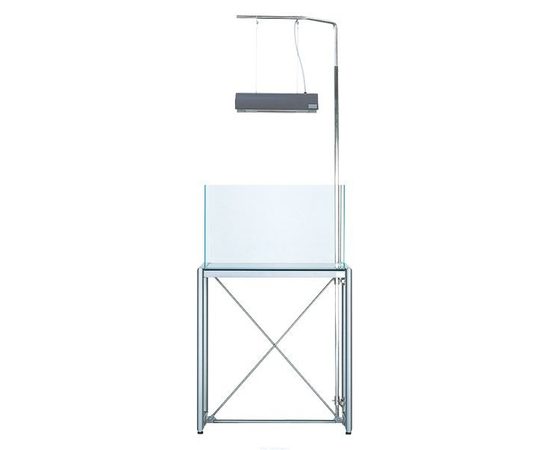 Кронштейн Г-образный для монтажа светильника Солар1 к подставке (тумбе) для аквариума 60х45 см. Высота 180 см. Левый Solar ? Arm