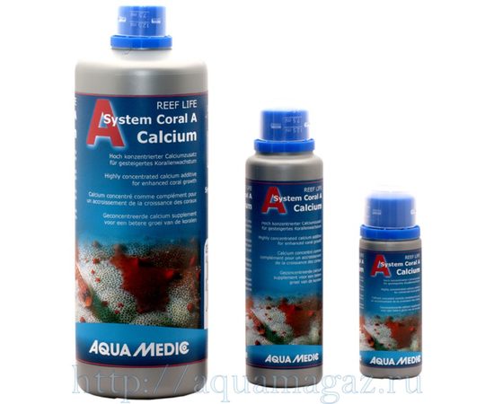 Reef Life Система кораллов А Кальций 1000 мл Reef Life Система кораллов А Кальций 1000 мл