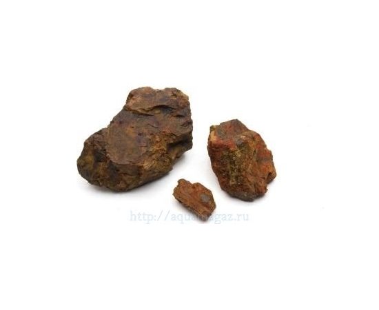 Камни Садо-Акадама коробка с камнями разных размеров 20 кг ADA Sado-Akadama stone