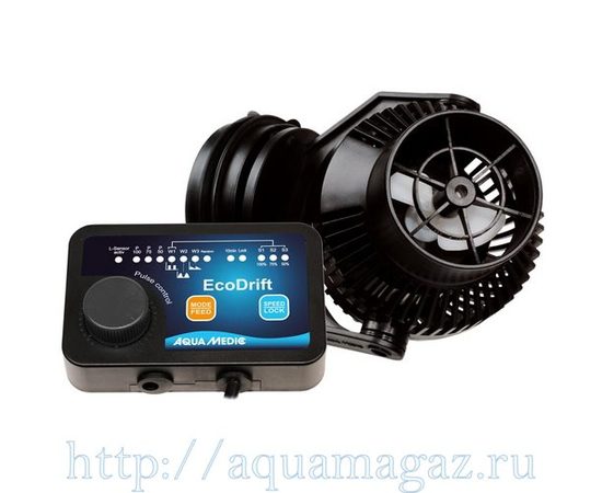 Помпа перемешивающая ECODrift 4.0, 2000-4000 л/ч, 3-10ватт, с контроллером и магнитным держателем.