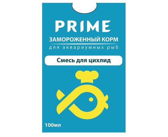 Квинтет для взрослых цихлид замороженный в блистере 100мл У