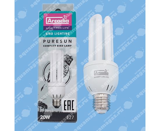 Arcadia Puresun compact bird lamp