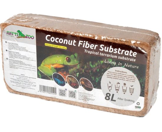 Субстрат кокосовый тропический, 620г/8л, мелкая фракция