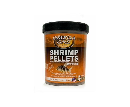 Omega One Shrimp Pellets Sinking, 4,5oz, 127 гр Omega One Shrimp Pellets Sinking, 4,5oz, 127 гр
