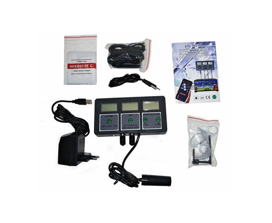 PH/EC/temp TUYA Smart монитор PH-W218EU