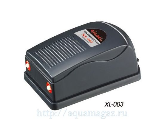 Компрессор СИЛОНГ AP-003, двухканальный, 5Вт, 2х2,5л/мин