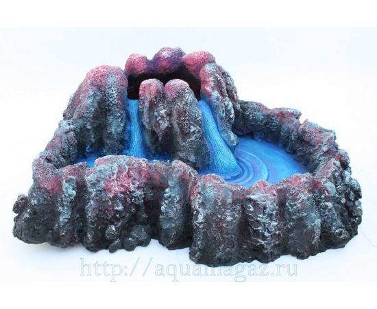 5152А Фон-скала для распылителя Вулкан (синий кратер) Aquael