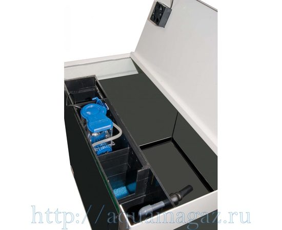 Аквариум нанорифовый Kauderni CF 200л, 65,5х60х60см, с тумбой (белая) и внешней фильтрационной системой