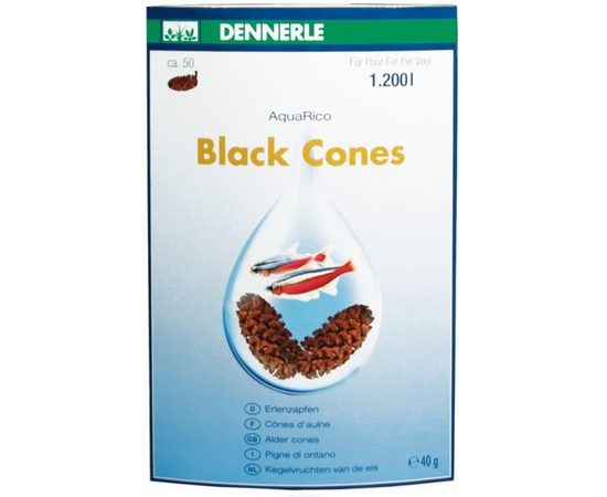 Ольховые сережки Dennerle BlackCones, 50 шт.