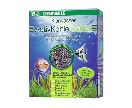 Уголь активированный Dennerle ActiveKohle Supra для аквариумов с пресной водой, 1 литр