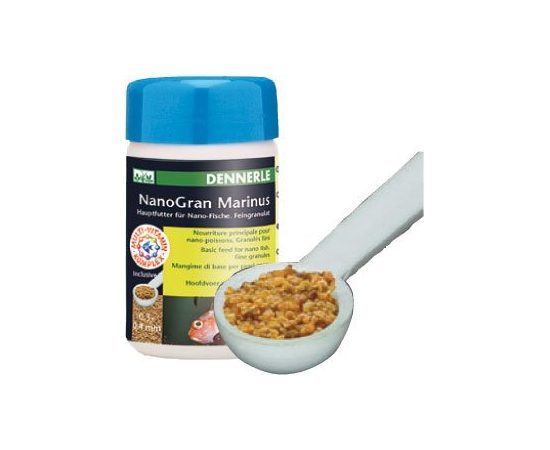 Основной корм для морских нано-рыб Dennerle Nano Marinus Nano Gran, 100 мл
