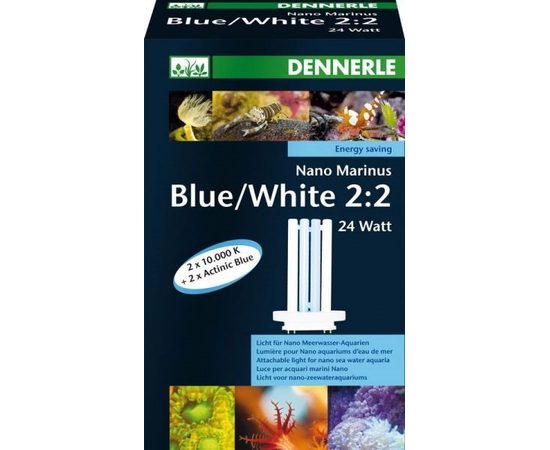 Сменная лампа для светильника ReefLight, 24 Вт Dennerle Nano Marinus Blue/White 2:2 24 Вт